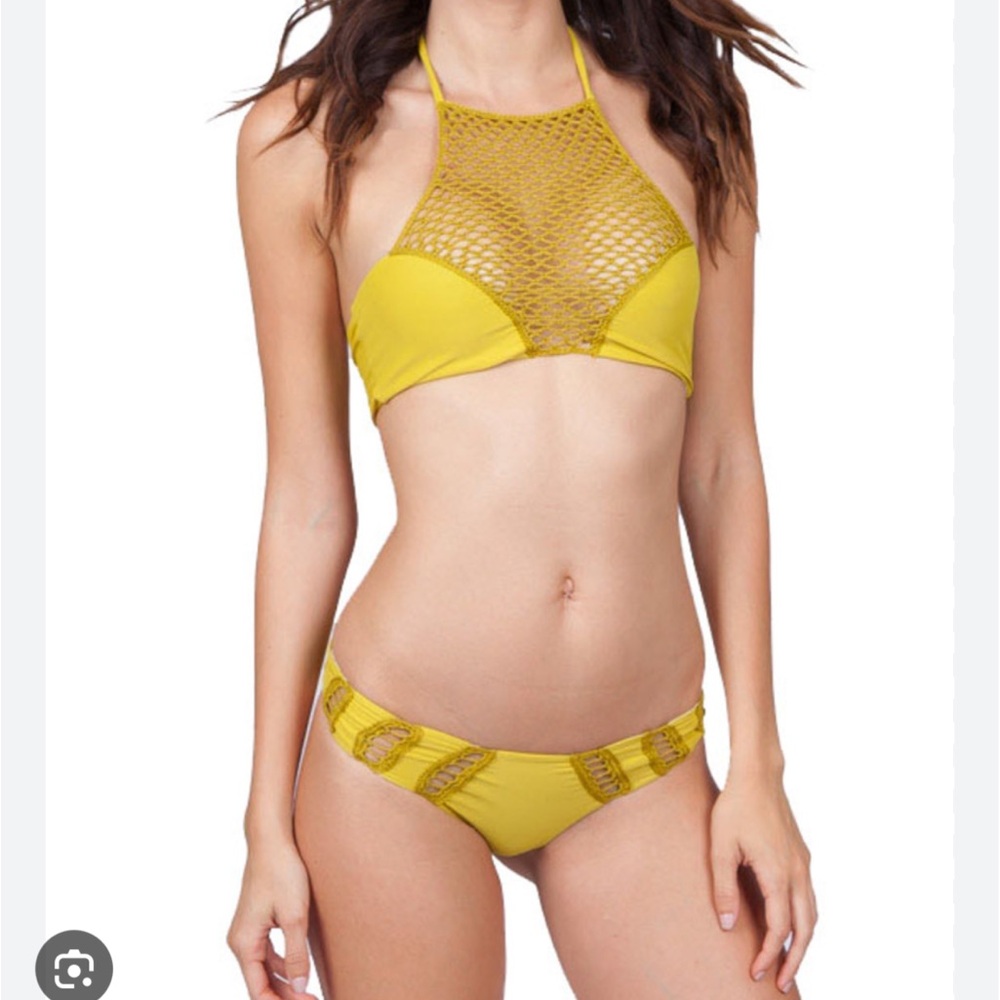 Acacia Swimwear Panama Bikini with Halter Top and Chuns Bottoms